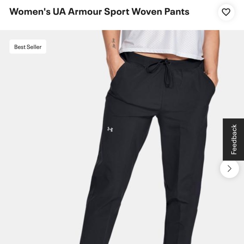 Women’s Under Armour sport woven pant